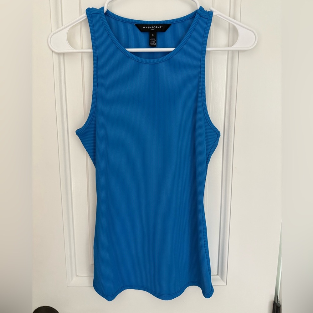 White House Black Market Vibrant Blue Tank Top